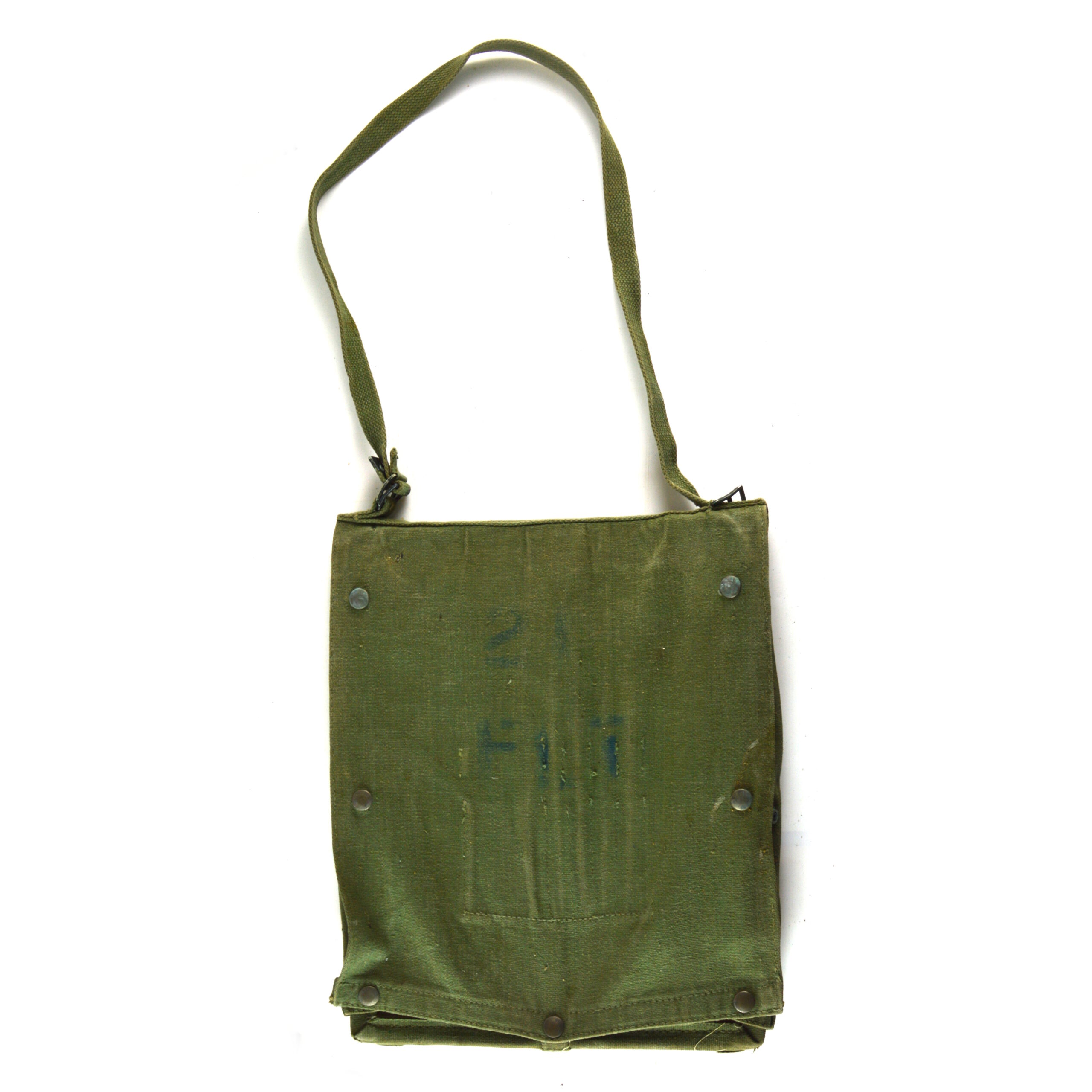 British 1944 Pattern Webbing Map Case - Original WW2-Era