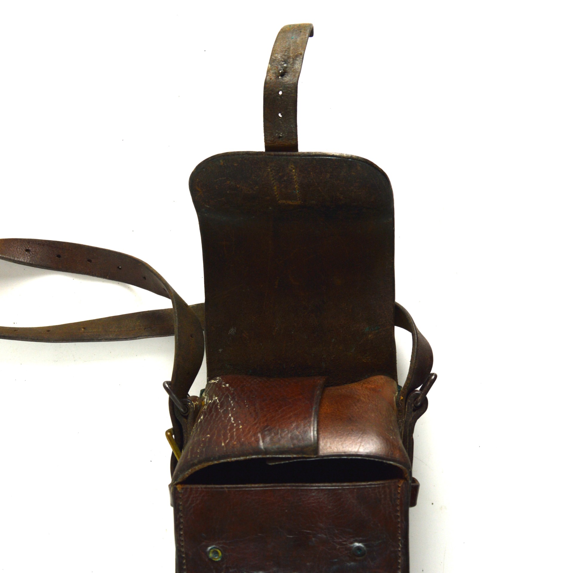 Madsen Light Machine Gun Leather Magazine Pouch - Image 4