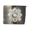 Highland Light Infantry (HLI) Chrome Waist Belt Buckle – King's Crown (Modern-Made)