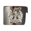 Tyneside Scottish Chrome Waist Belt Buckle - Modern-Made