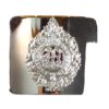 Argyll and Sutherland Highlanders Chrome Waist Belt Buckle - Modern-Made