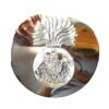 Royal Scots Fusiliers (RSF) Chrome Plaid Broach - King's Crown