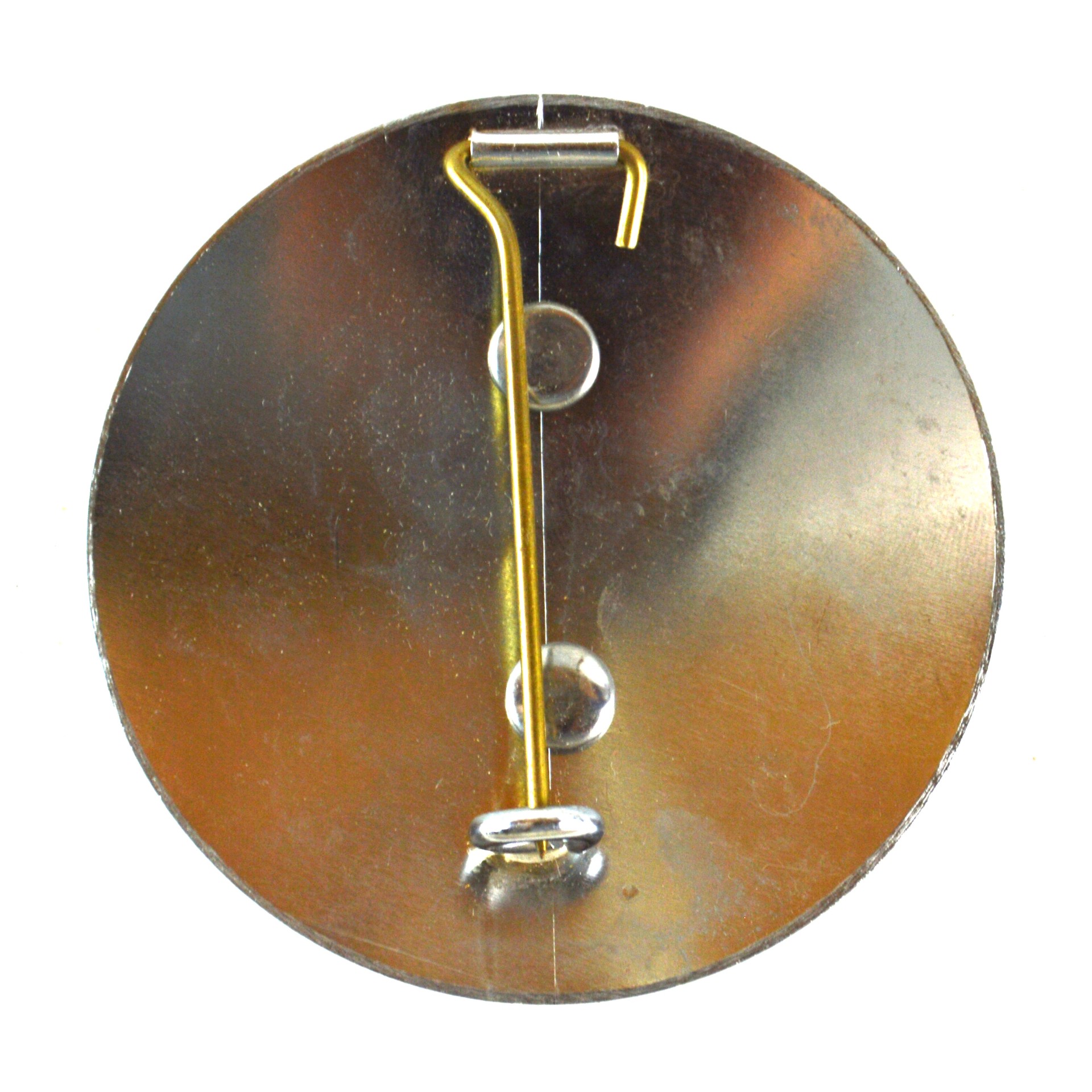 Royal Scots Fusiliers (RSF) Chrome Plaid Broach - King's Crown - Image 2