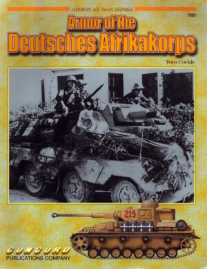 Armour of the Deutsches Afrikakorps (Armour at War) by Tom Cockle