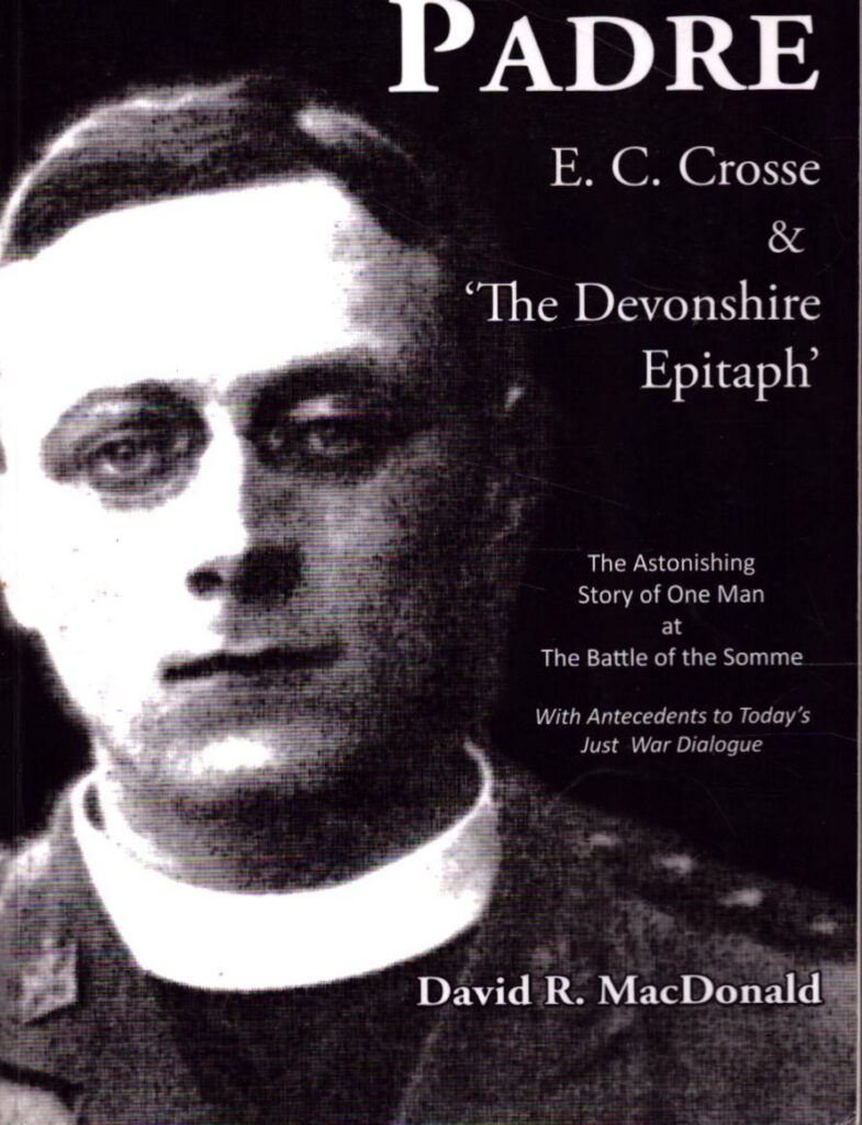 Padre E. C. Crosse and 'the Devonshire Epitaph' by David R. Macdonald