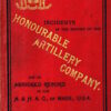 Incidents in the History of the Honourable Artillery Company by Charles Woolmer-Williams