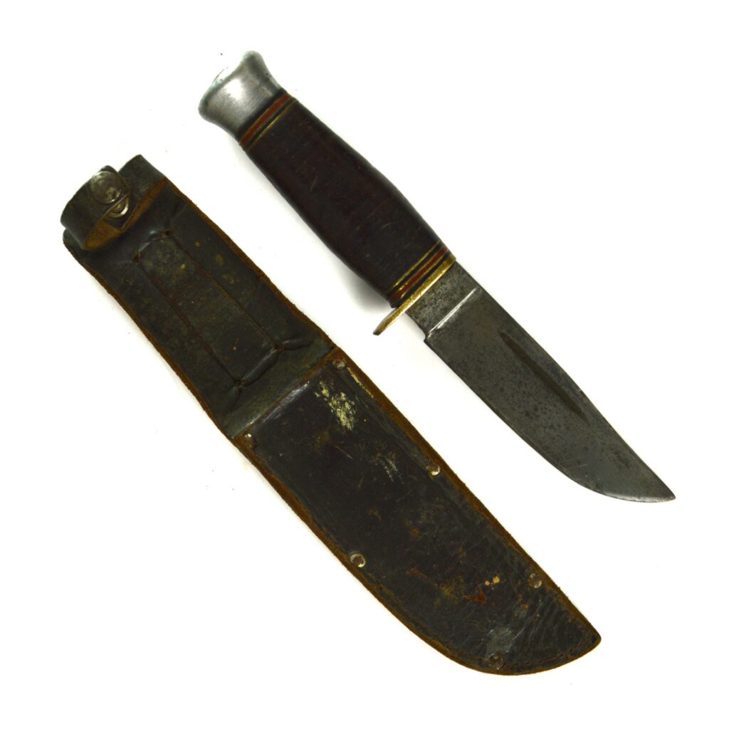 Vintage 4.5-inch William Rodgers Knife in Sheath