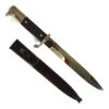 German Third Reich NCO's Short Dress Bayonet - Manufactured by Emil Voos, Solingen
