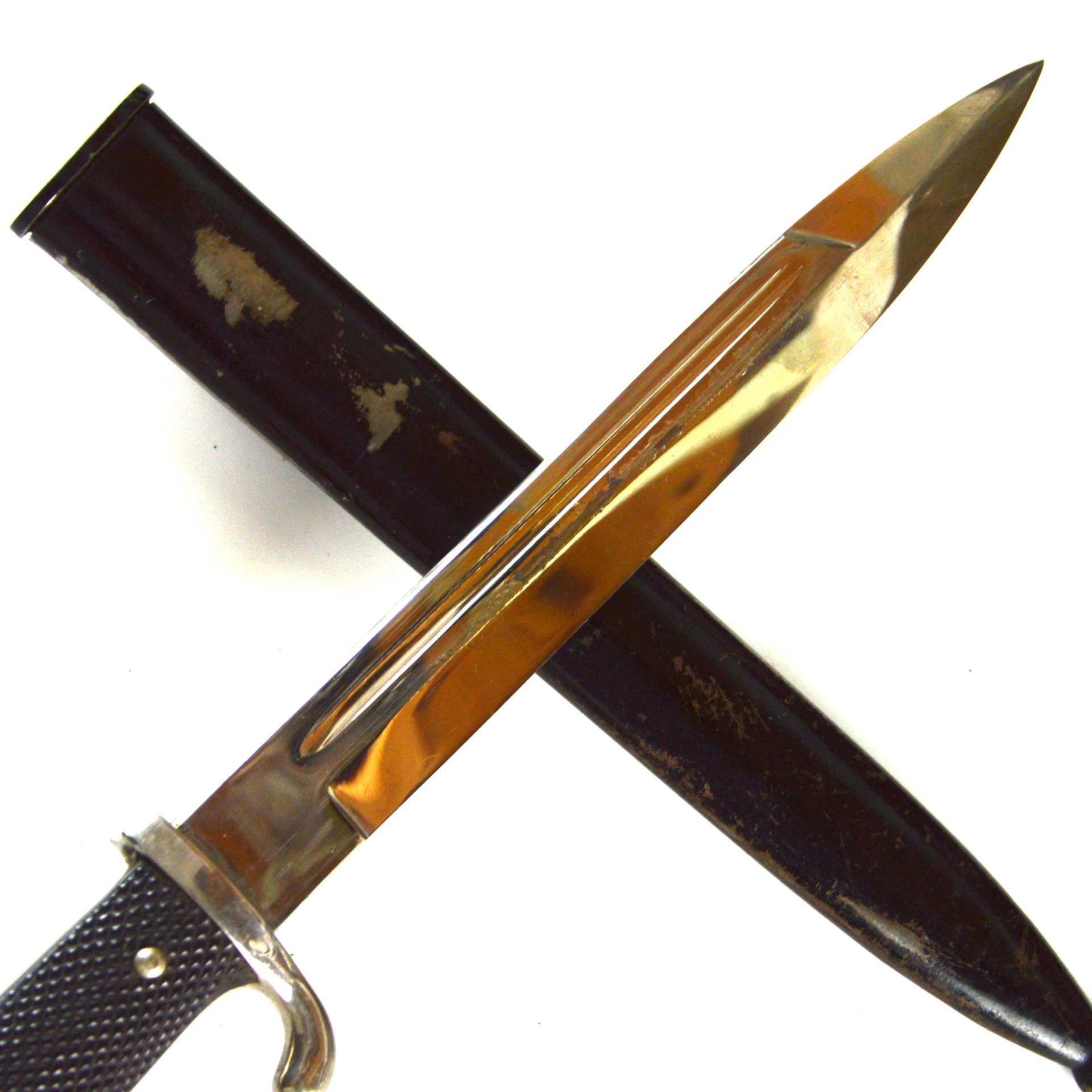 German Third Reich NCO's Short Dress Bayonet - Manufactured by Emil Voos, Solingen - Image 6