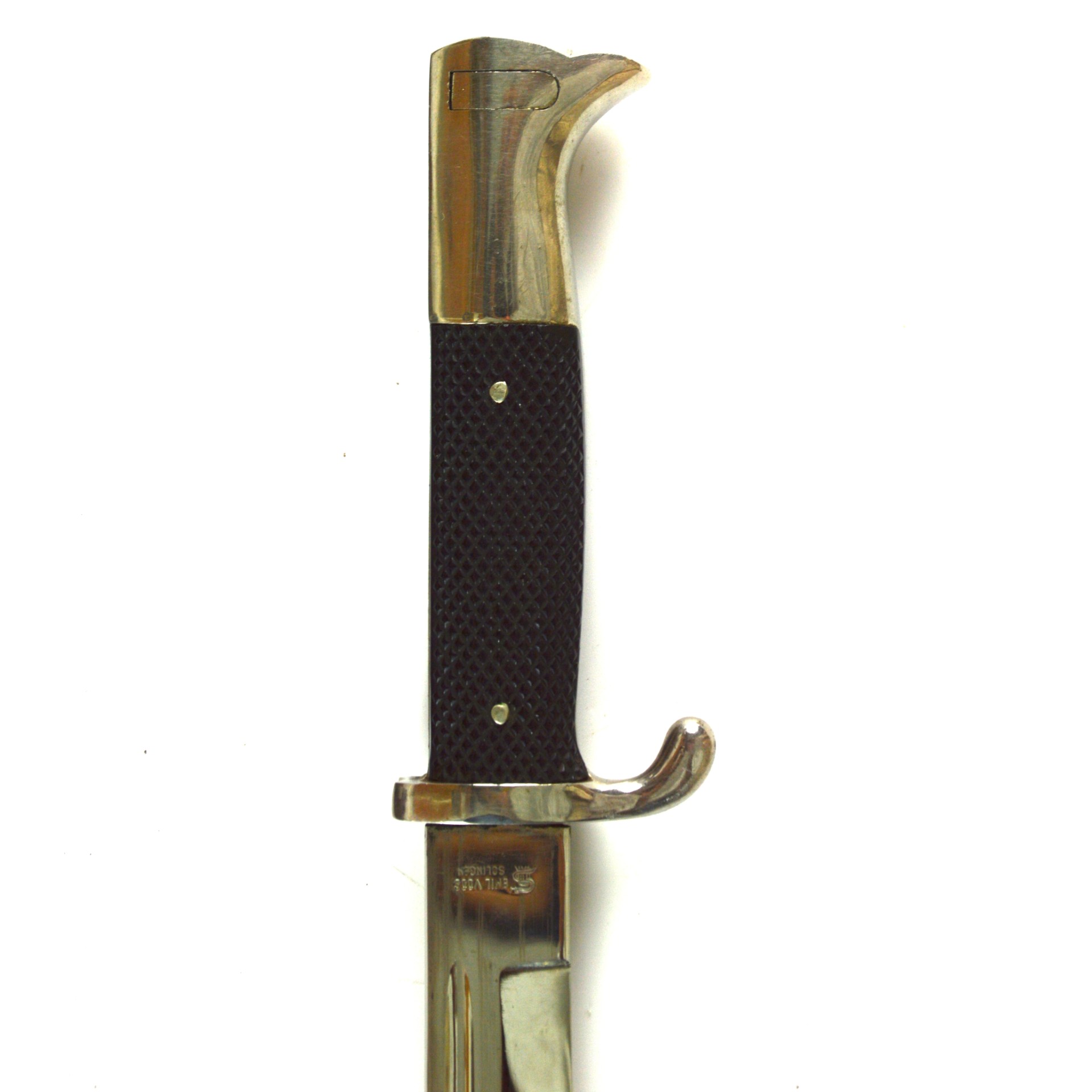 German Third Reich NCO's Short Dress Bayonet - Manufactured by Emil Voos, Solingen - Image 4