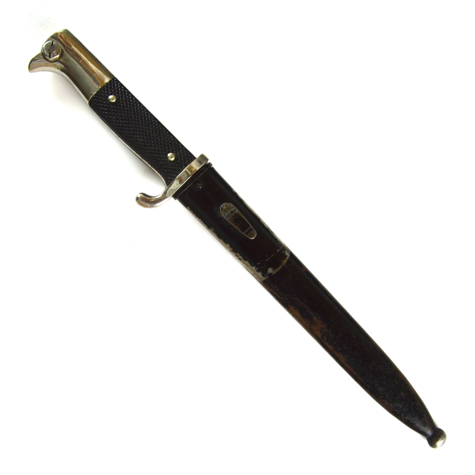 German Third Reich NCO's Short Dress Bayonet - Manufactured by Emil Voos, Solingen - Image 3