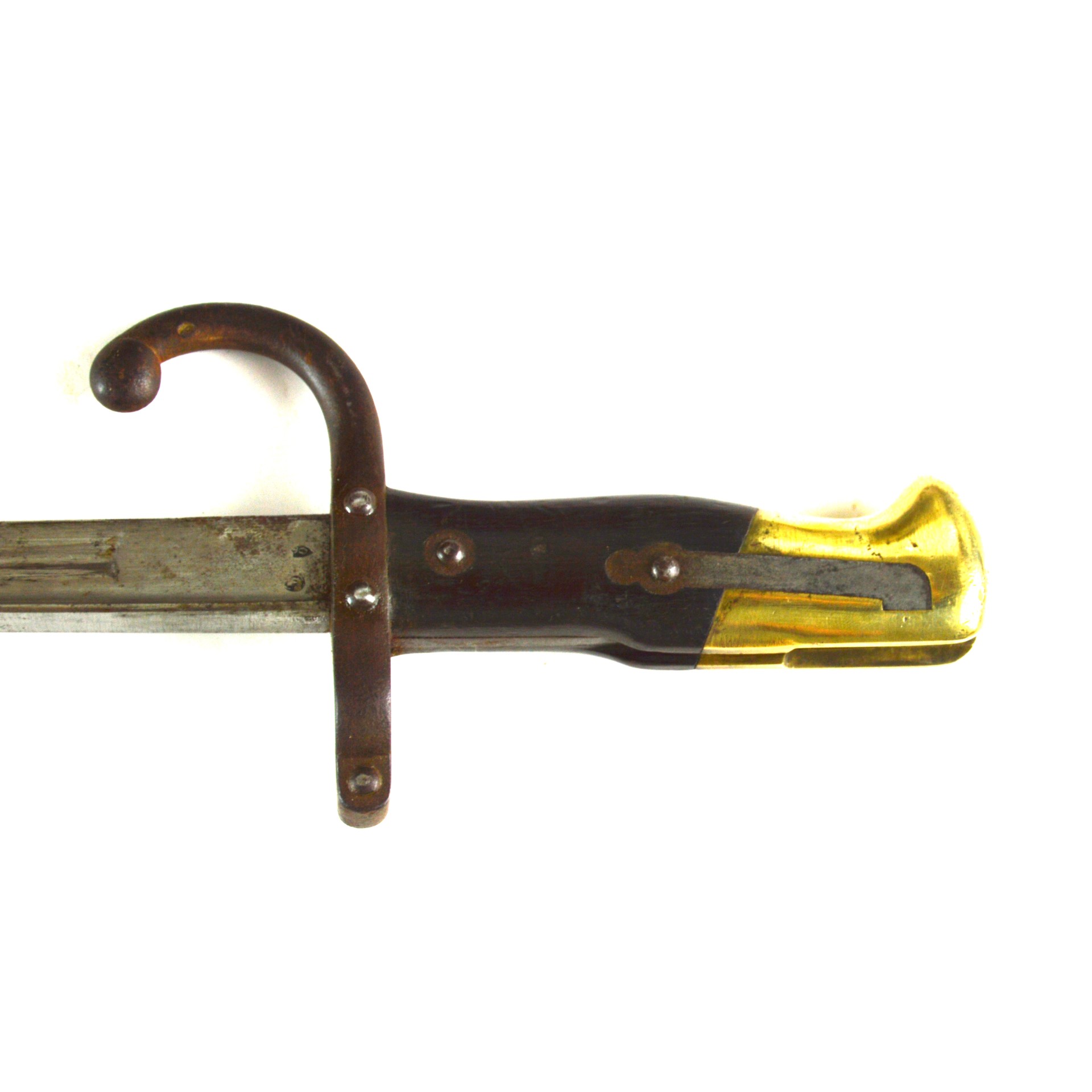 French M1874 Gras Bayonet with Matching Serial Numbers - Manufactured by St. Etienne Weapons Factory, Dated April 1879 - Image 5