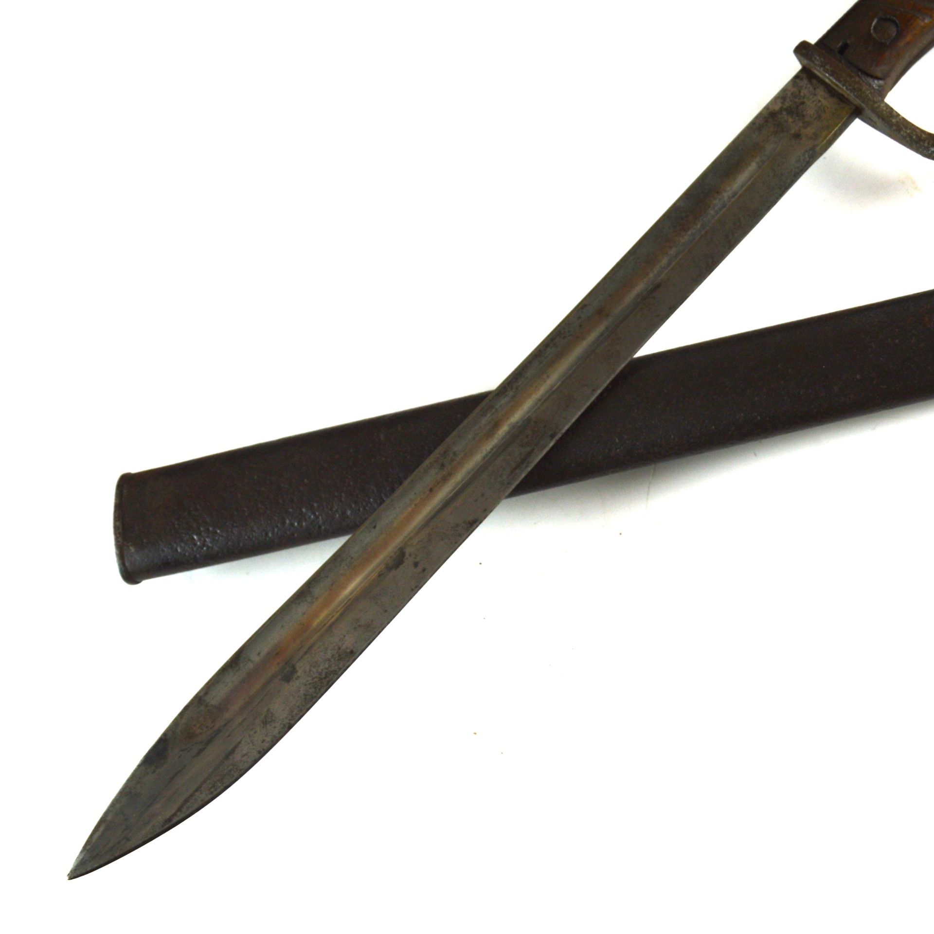 Imperial German Mauser G98 Seitengewehr 1898/05 n/A Bayonet - Manufactured by Simson & Co, Suhl, 1915 - Image 5