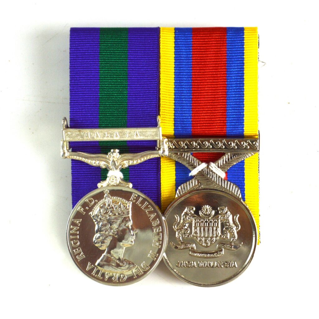 Malaya and Pingat Jasa Malaysia Medal Group - Signalman W. Green, Royal Corps of Signals