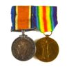 War and Victory Pair - Private William Charles Clarke, Army Veterinary Corps