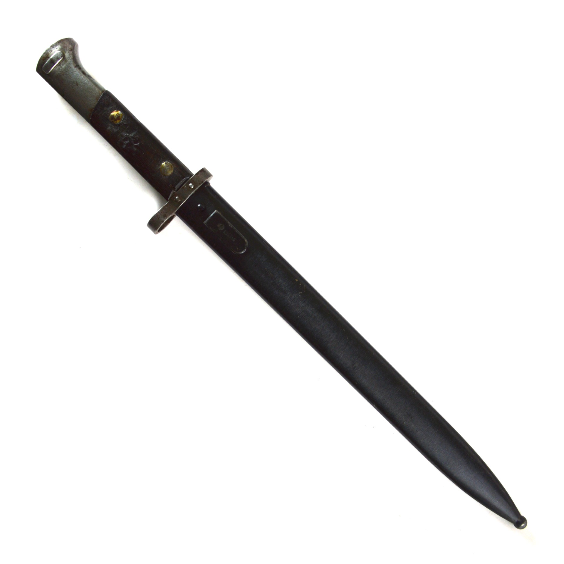 Czechoslovakian Vz24 Bayonet in Scabbard - Dated 1946 - Image 3