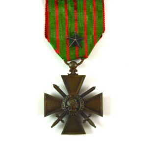 French Croix de Guerre 1914-1916 Medal with Silver Star