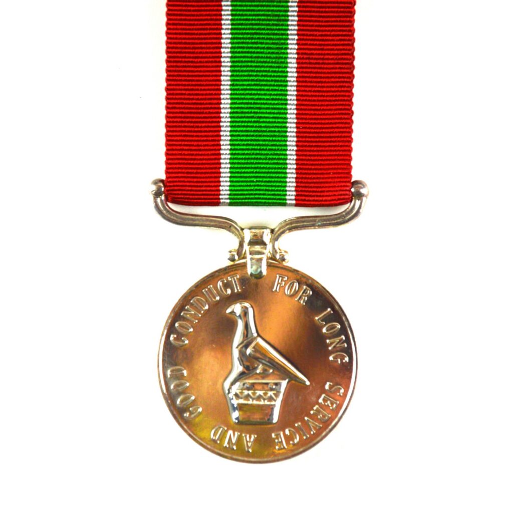 Rhodesian Prison Service Long Service and Good Conduct Medal - Collector Set Replica