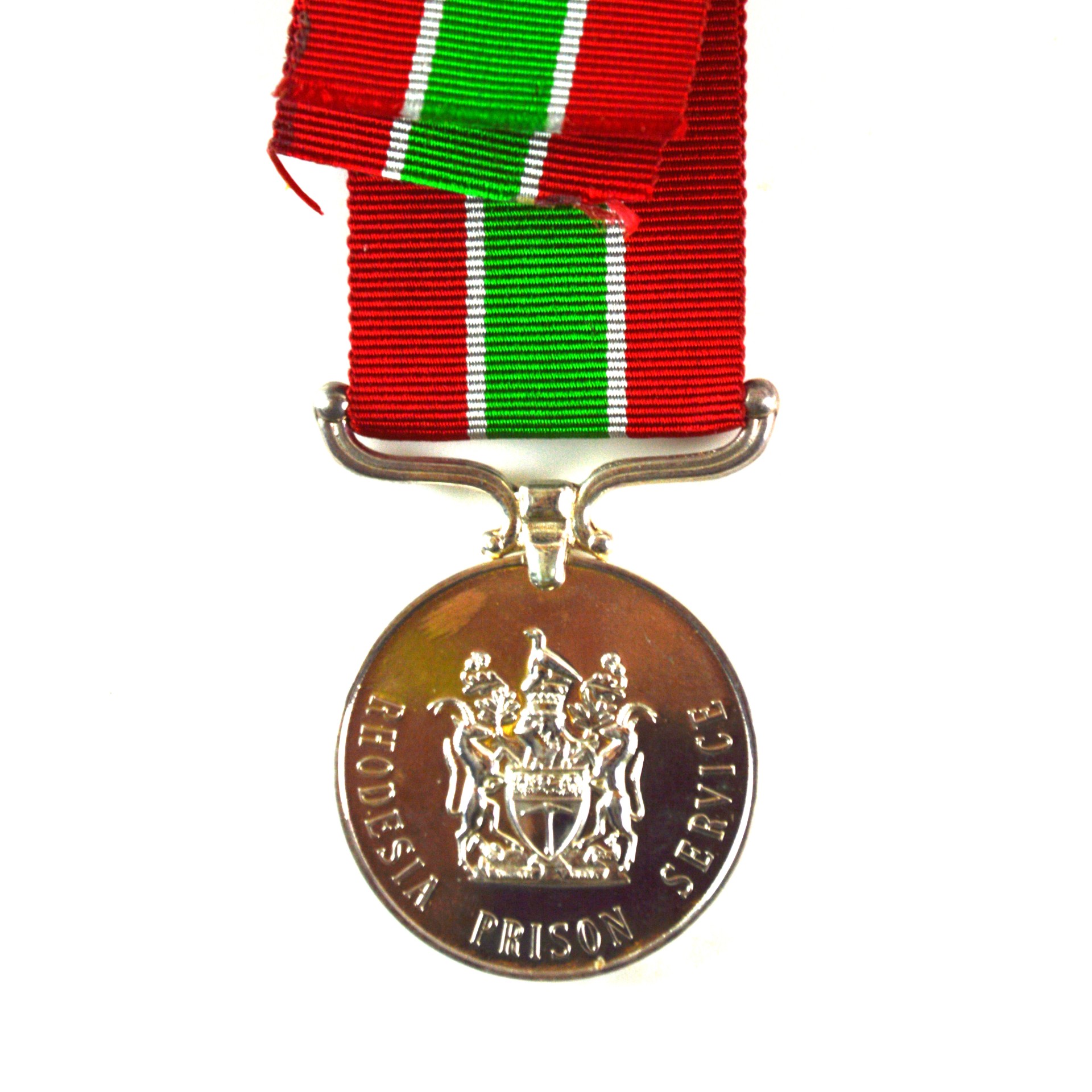 Rhodesian Prison Service Long Service and Good Conduct Medal - Collector Set Replica - Image 2