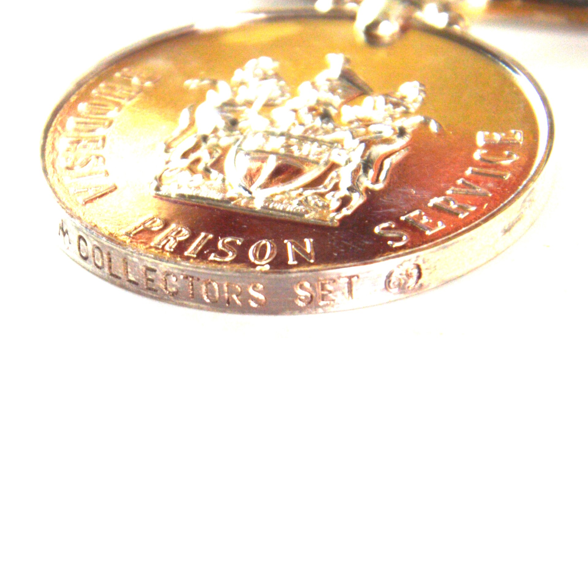 Rhodesian Prison Service Long Service and Good Conduct Medal - Collector Set Replica - Image 3