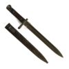 Czechoslovakian M1895 Mannlicher Bayonet in Scabbard - Manufactured by OEWG, Steyr