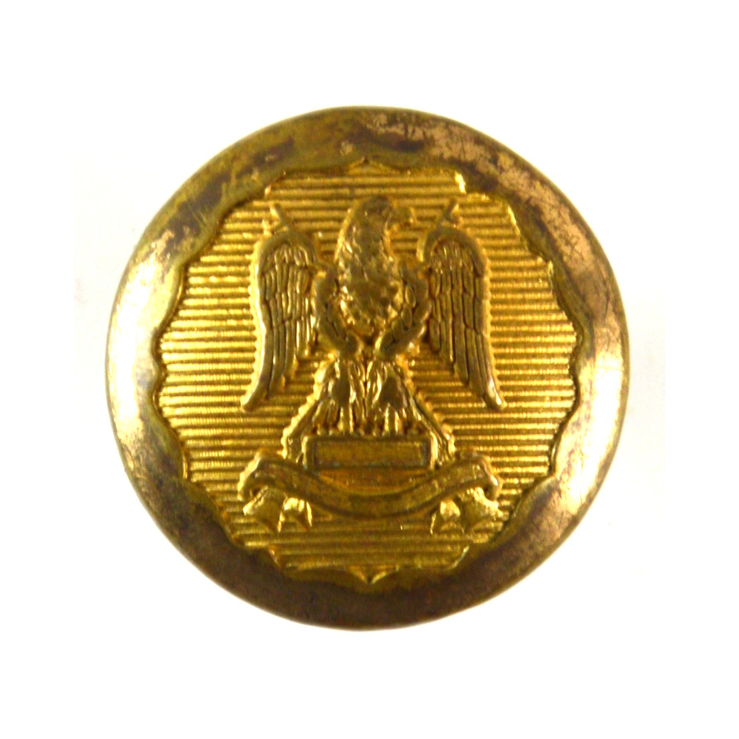 Royal Scots Dragoon Guards Officer Gilt Button - 24mm