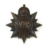 Victoria Rifles of Canada Cap Badge (King's Crown) - Original