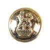 Queen's Own Royal West Kent Regiment Volunteers Officer Silver-Plate Button (1901-1908 Pattern) - 20mm