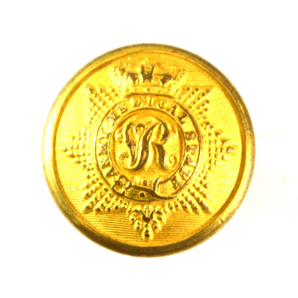 Army Medical Staff Officer Button (1884-1898 Pattern) - 24mm