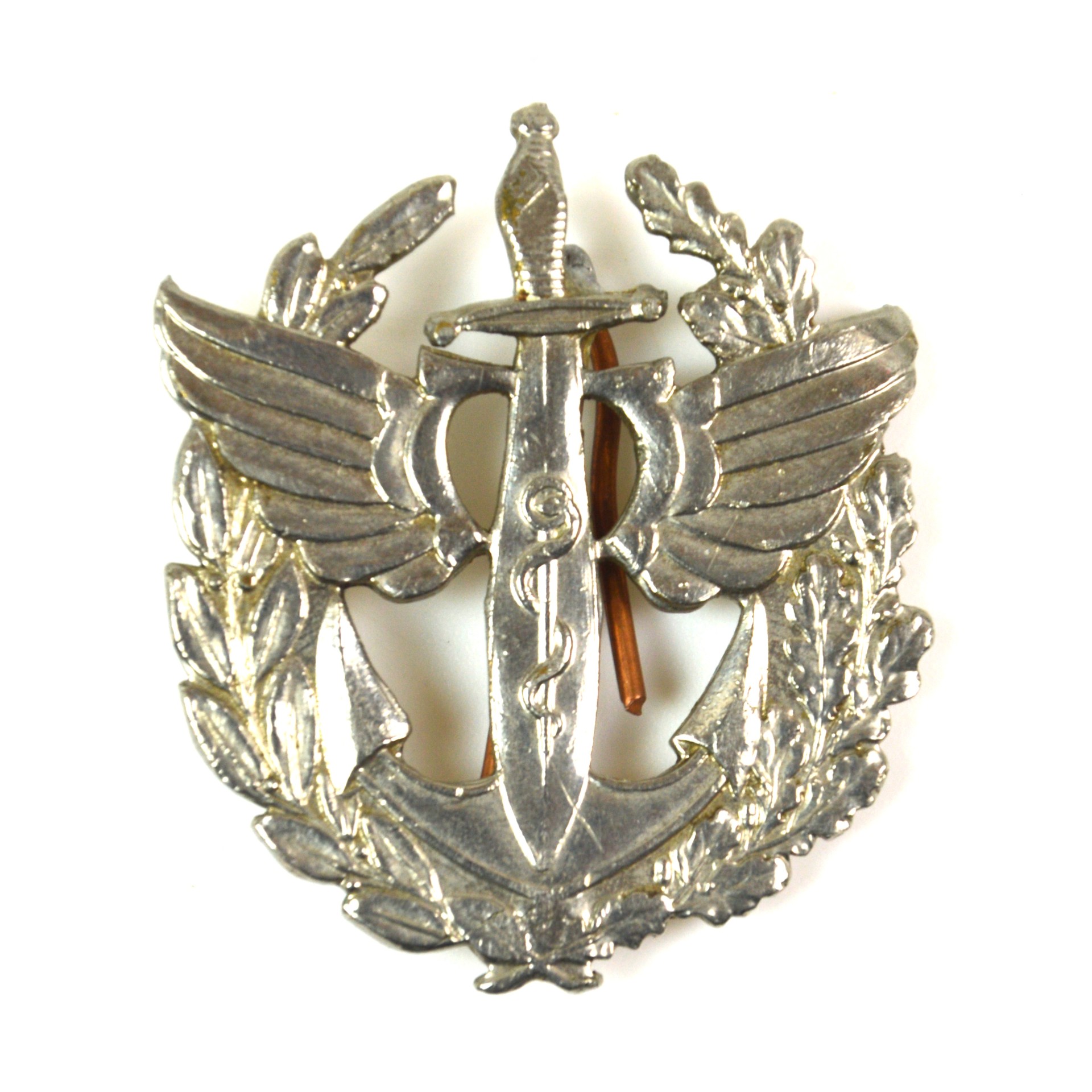 Belgian Medical Component Beret Cap Badge