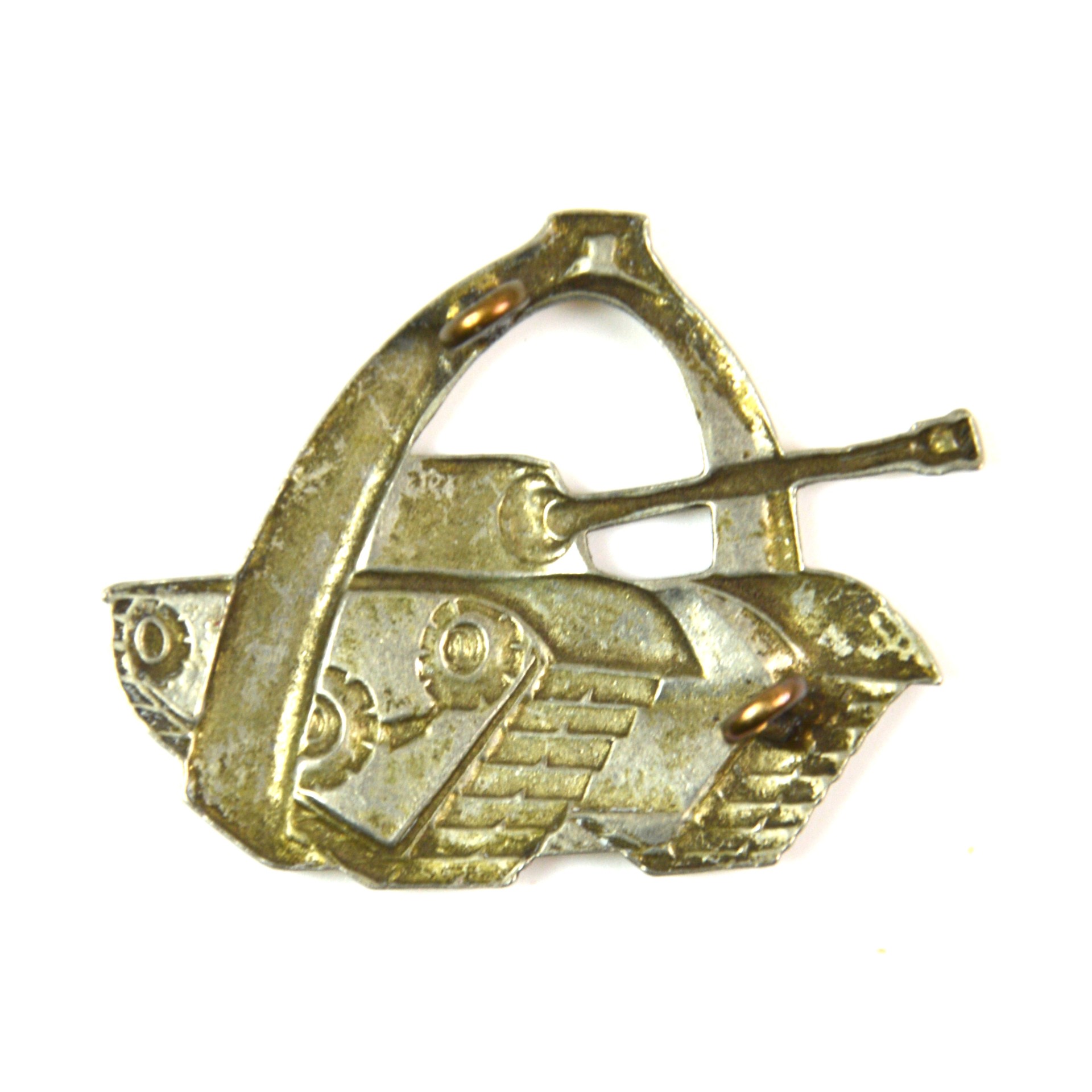Belgian Armoured Troops Training Centre Beret Cap Badge - Image 2