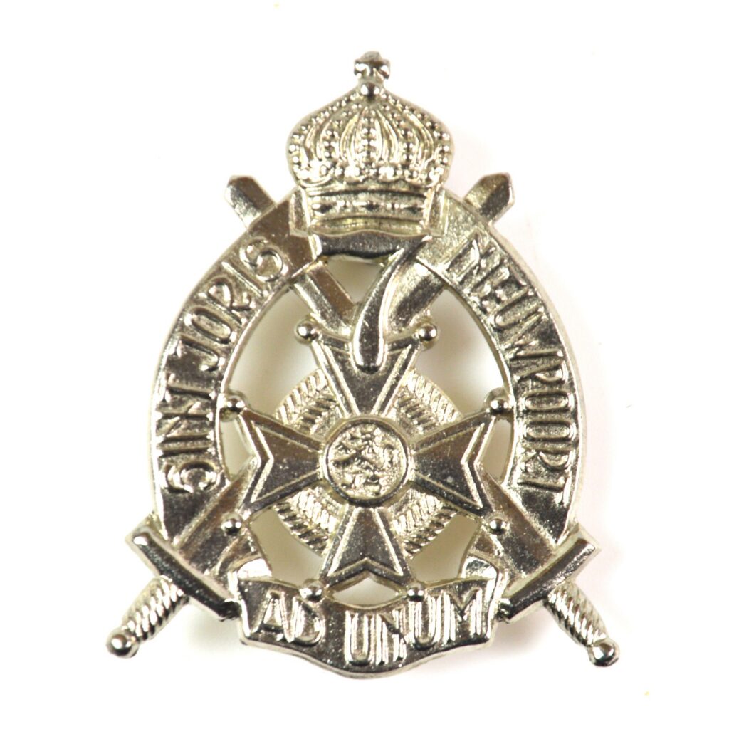 Belgian 7th Line Infantry Regiment Beret Cap Badge