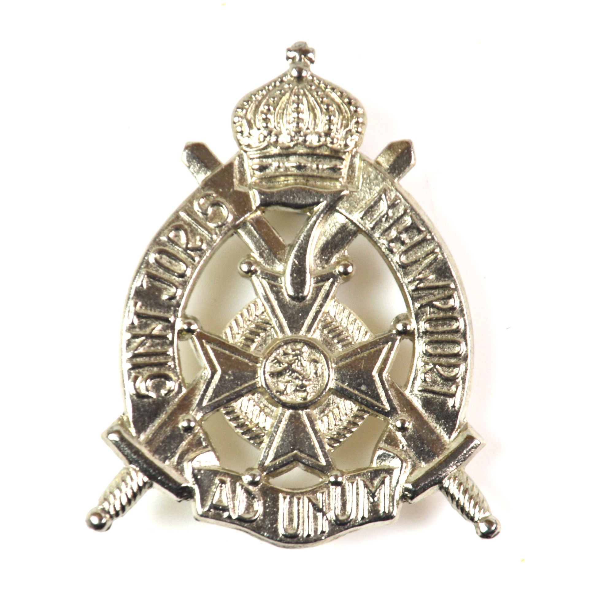 Belgian 7th Line Infantry Regiment Beret Cap Badge