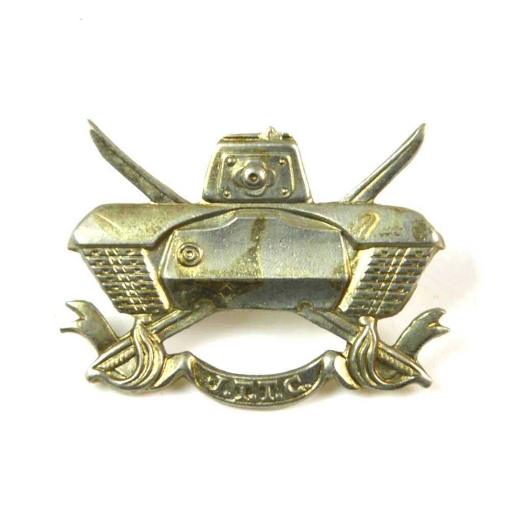 Belgian Armoured Troops Joint Tank Training Centre (JTTC) Beret Cap Badge