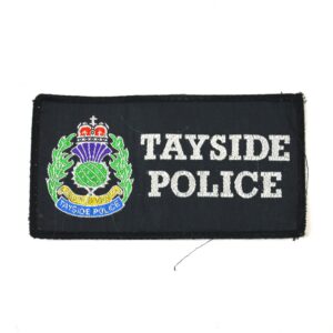 Tayside Police (Scotland) Embroidered Cloth Patch (Pre-2013 Pattern)