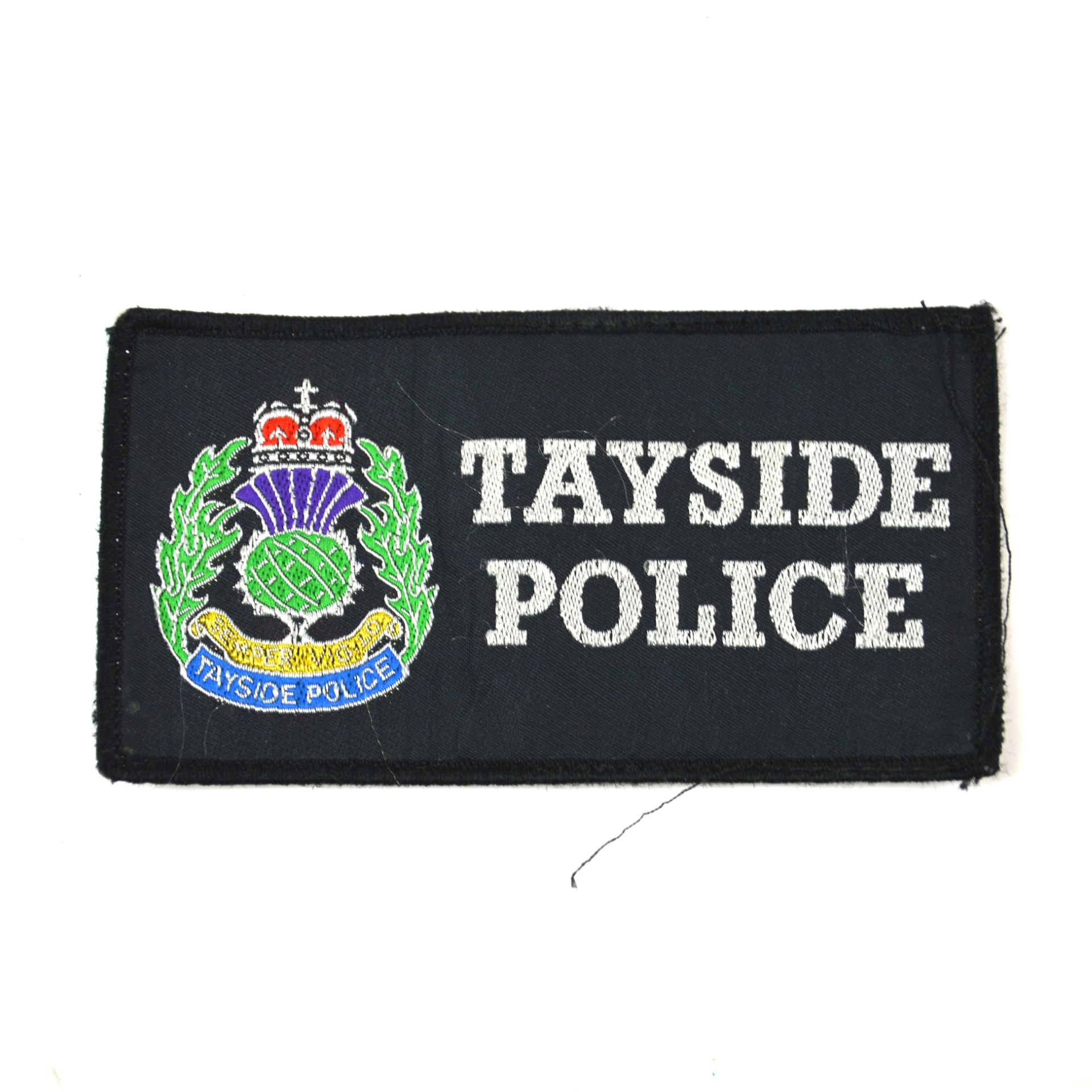Tayside Police (Scotland) Embroidered Cloth Patch (Pre-2013 Pattern)