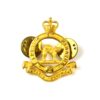 Ontario Regiment (Royal Canadian Armoured Corps) Gilt Collar Badge (1953-2022 Pattern)