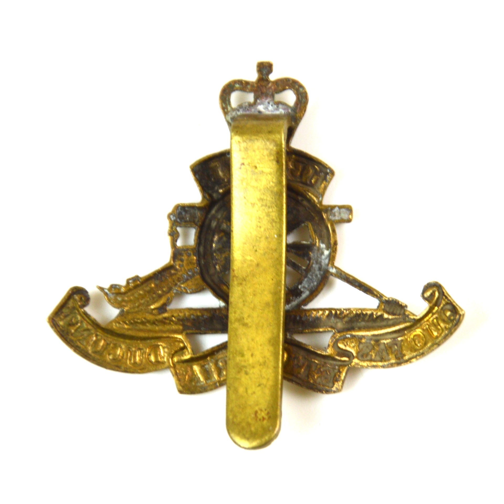 Royal Artillery Beret Cap Badge (Queen's Crown) - Original - Image 2