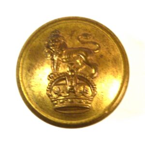 Queen's Own Royal West Kent Yeomanry Officer Button (1901-1920 Pattern) - 26mm