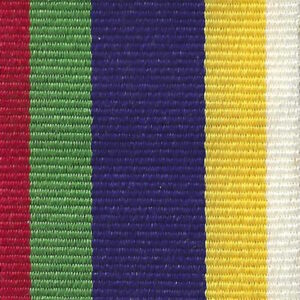 South African Dekoratie voor Trouwe Dienst - Full Size Ribbon (32mm)