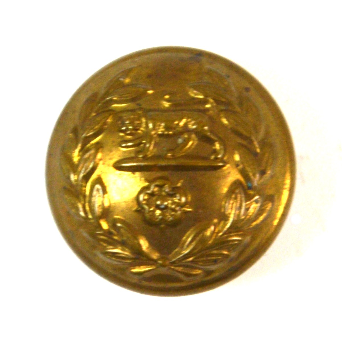 Royal Hampshire Regiment Brass Button (1881-1992 Pattern) - 18.5mm
