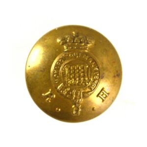 Royal Gloucestershire Hussars Brass Button - 23mm