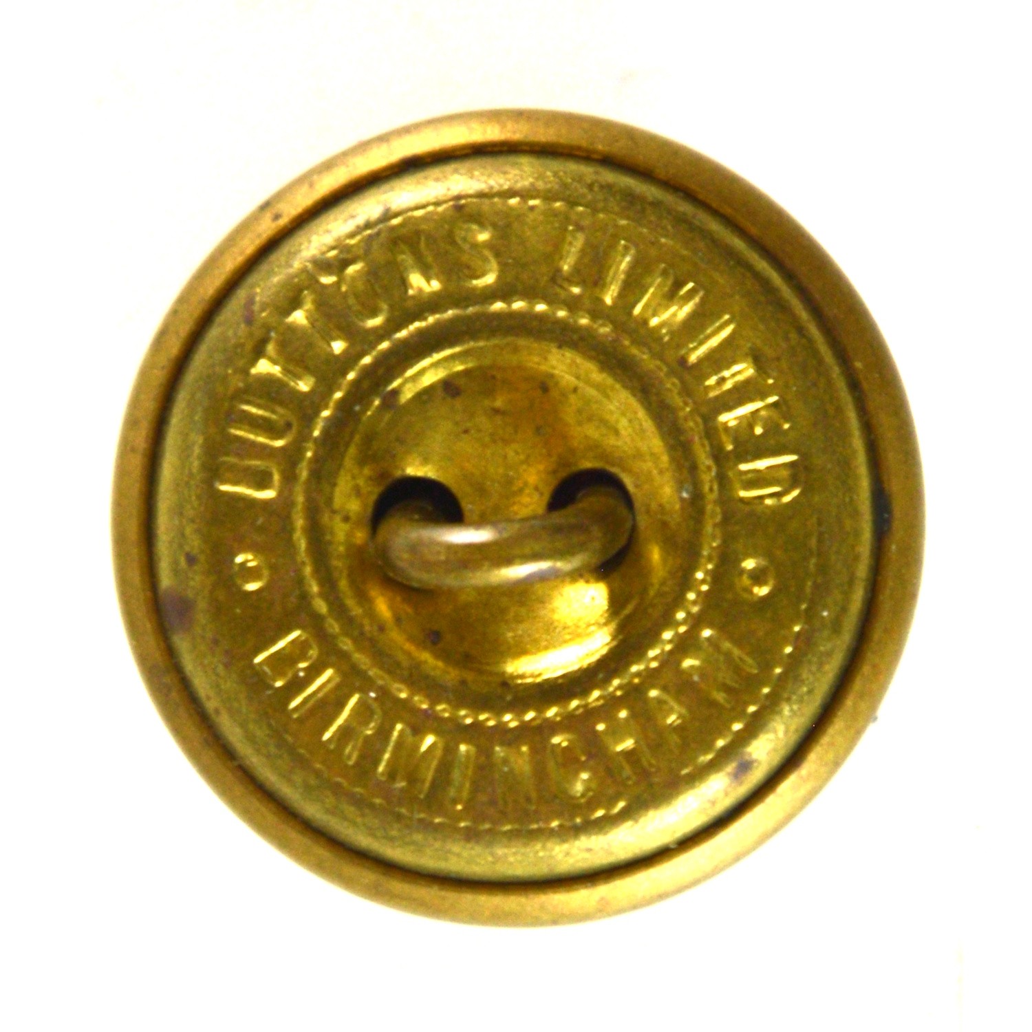 Royal Gloucestershire Hussars Brass Button - 23mm - Image 2