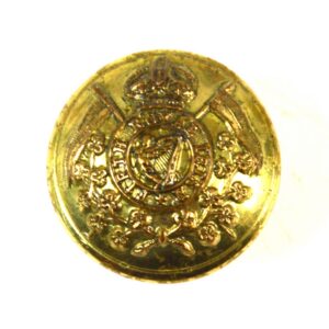 16th/5th The Queen's Royal Lancers Officer Button (King's Crown, 1901-1953 Pattern) - 24.5mm
