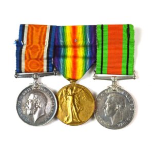 British War Medal, Victory Medal and Defence Medal Group - Private Lancelot C. Eaton, 9th (Service) Battalion, Norfolk Regiment