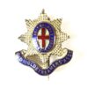 Coldstream Guards Old Coldstreamers' Association Silver-Plated and Enamel Lapel Badge