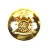 Royal Artillery Anodised Button (Queen's Crown, 1953-2022 Pattern) - 25mm