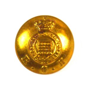 Royal Gloucestershire Hussars Brass Button - 17mm