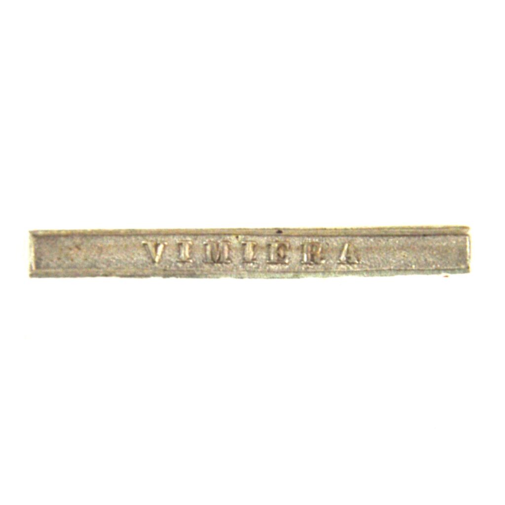 Vimiera Clasp Face - Full Size Contemporary Tailor's Copy for the Military General Service (MGS) Medal