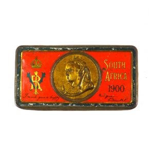 Boer War South Africa 1900 Christmas Chocolate Tin